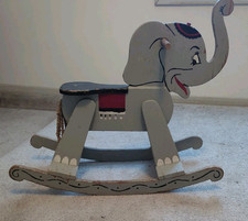 Vintage wooden elephant for sale  Greenleaf