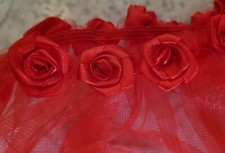 Blumenschleier rosen rot gebraucht kaufen  Frauenstein, Rechenberg-Bienenmühle