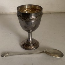 Coquetier ancien cuillère d'occasion  Chameyrat