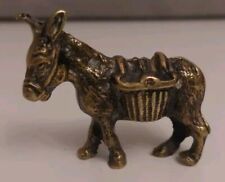 Solid brass donkey for sale  CREWE
