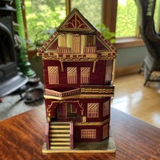 Caixa de joias vintage chinesa balsa madeira palha bambu casa bugigangas  comprar usado  Enviando para Brazil