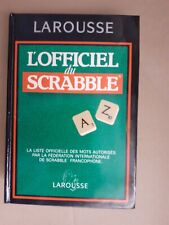 Officiel jeu scrabble d'occasion  Nancy-