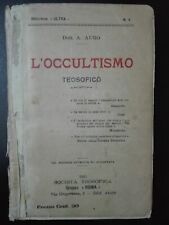 Auro occultismo teosofico. usato  Grugliasco