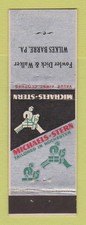 Capa Matchbook Michaels Stern Roupas Masculinas Fowler Dick Walker Wilkes Barre PA, usado comprar usado  Enviando para Brazil