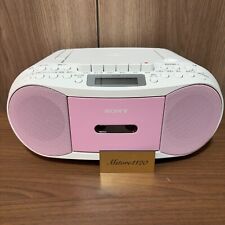 Sony CFD-S70 CD Boombox com Gravador FM AM Wide-FM Rosa Caixa Usado comprar usado  Enviando para Brazil