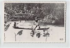 BRASIL Brasil - Rio Pará - Índios amazonas usando uma zarabatana - Ed. Foto Fid comprar usado  Enviando para Brazil