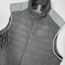 Usado, Colete acolchoado Johnston & Murphy masculino L cinza jersey malha golfe comprar usado Usado, Colete acolchoado Johnston & Murphy masculino L cinza jersey malha golfe comprar usado  Enviando para Brazil