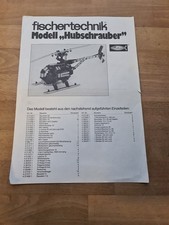 Fischertechnik anleitung hubsc gebraucht kaufen Fischertechnik anleitung hubsc gebraucht kaufen  Großaitingen