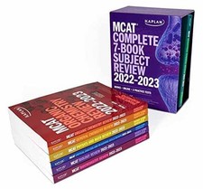MCAT Complete 7-Book Subject - Paperback, by Kaplan Test Prep - Acceptable segunda mano  Embacar hacia Mexico
