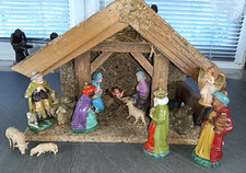 Weihnachtskrippe holz krippe gebraucht kaufen  Hohenwestedt