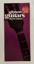 1970 GIBSON BASS ••ULTRA RARO VINTAGE•• FOLHETO DE VENDAS!!! comprar usado  Enviando para Brazil