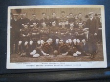 Postcard alloa football for sale  MABLETHORPE