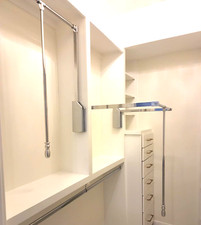 Vara de armário puxável com fechamento suave, recursos de hardware 1523SC cromada 23"W comprar usado  Enviando para Brazil