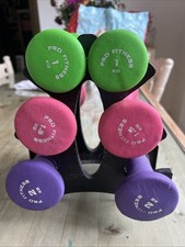 Weights dumbells set for sale  ERITH