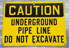 Caution underground pipe for sale  Colorado Springs