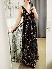 Glamouröses abendkleid blumen gebraucht kaufen  Neunkirchen