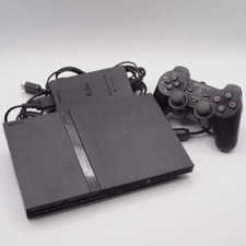 Sistema de console PS2 Slim SCPH-70000 CB preto carvão NTSC-J (Japão) Sony testado comprar usado  Enviando para Brazil