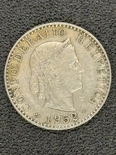 Franchi svizzeri 1952 usato Franchi svizzeri 1952 usato  Italia