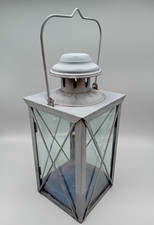 Metal glass lantern for sale  MIRFIELD