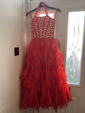 Girls red prom for sale  SHEFFIELD