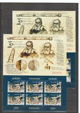 S38004 Rumänien Europa Cept MNH 2009 S/S Bf Space Astronomie 2 Sorten Spezial segunda mano  Embacar hacia Mexico