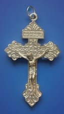 Catholic silver tone for sale  Bixby