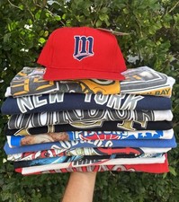 Vintage Anos 2000 Retrô Pacote com 5 Camisetas Gráficas Atacado Retrô Esportes Faculdade comprar usado  Enviando para Brazil