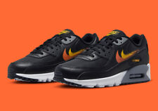 Tênis Nike Air Max 90 Preto/Branco/Laranja Masculino EUA Tamanho 8-13 Sapatos Casuais Novo✅ comprar usado  Enviando para Brazil