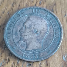 Jeton napoléon iii d'occasion  Saint-Pierre-d'Oléron