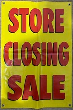 Closing sale banner for sale  Laurens