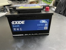 Exide eb740 type for sale  BRADFORD
