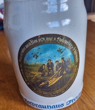 Bierkrug hofbrauhaus freising gebraucht kaufen  Landshut