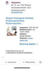 Wasser rudergerät wassertank gebraucht kaufen Wasser rudergerät wassertank gebraucht kaufen  Kaiserslautern