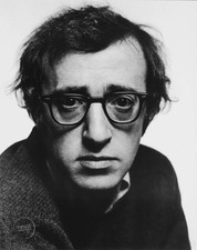 Impressão fotográfica vintage Philippe Halsman Woody Allen diretor retrato 1969 tapete 16x19 comprar usado  Enviando para Brazil