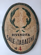 Insegna pubblicitaria sali usato  Pineto