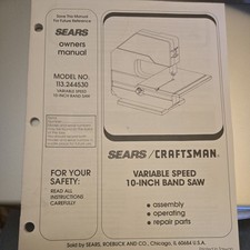 113.244530 craftsman variable for sale  O Fallon