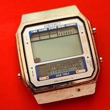 Usado, Relógio de mesa Seiko Sign D409-5000 cal D409 estojo 5000 movimento empurrador para peças comprar usado  Enviando para Brazil