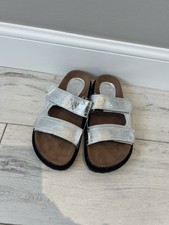 Silver metallic zara for sale  GLASGOW