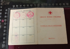 Tessera documento famiglia usato  Italia