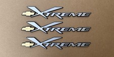 Usado, 1999-2004 Chevy S10 Blazer Xtreme emblema emblema OEM conjunto de 3 comprar usado  Enviando para Brazil