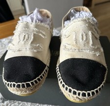 Chanel canvas espadrilles for sale  CHESSINGTON
