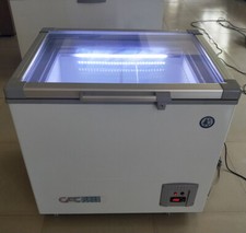 -65°C 108L temperatura ultra baixa freezer porta de vidro display frutos do mar biológicos comprar usado  Enviando para Brazil