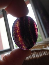 Cabochon agate violet d'occasion  Melun