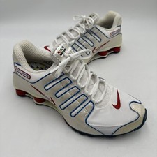 Nike Shox NZ 2004 Branco Vermelho Azul Militar 305618-161 Masculino Tamanho 11.5 Olimpíadas comprar usado  Enviando para Brazil