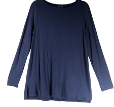 NOVA túnica Eileen Fisher gola de barco bainha dividida tamanho P #T2586 comprar usado  Enviando para Brazil