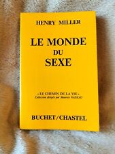 Livre sexe henry d'occasion  Berck