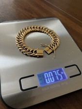 18k gold miami link cuban for sale  Concord