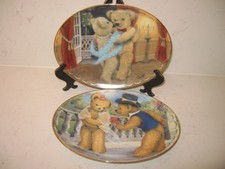 Teddy bear plates for sale  WELLINGBOROUGH
