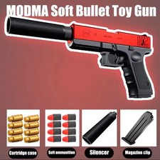 Usado, blaster de dardo macio brinquedo ao ar livre Glock com brinquedo silenciador airsoft shi mais rápido  comprar usado  Enviando para Brazil