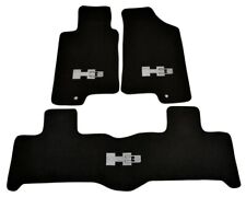 Usado, Tapetes de assoalho pretos para Hummer H3 tapetes personalizados com emblema H3 2005-2010 comprar usado  Enviando para Brazil